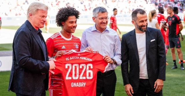 莱万离队助推格纳布里续约，拜仁憋大招明年签凯恩